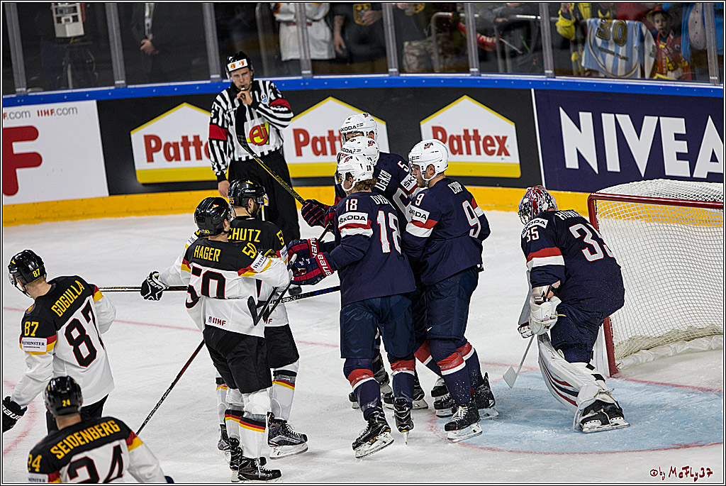 IIHF WM 2017, USA - Deutschland, 05.05.2017